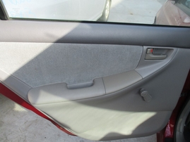 2003 TOYOTA COROLLA CE RED 1.8L MT Z16550
